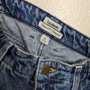 L.L. Bean women high rise jeans size 6 reg